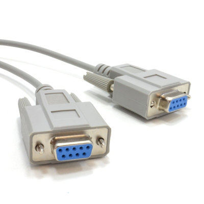 Kenable Serial Rs232 Null Modem CableDb9F To F5M from B&Q
