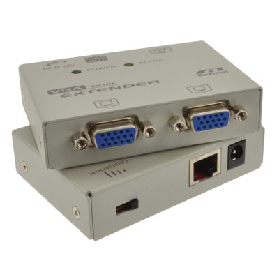 Kenable Rextron Vga Svga Cat5 Lan Powered Extender Splitter Upto 150M from B&Q