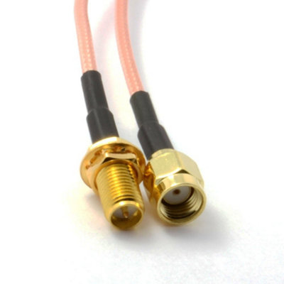 Kenable Wifi Antenna Extension Cable Lead Wireless Rp Sma 5M from B&Q