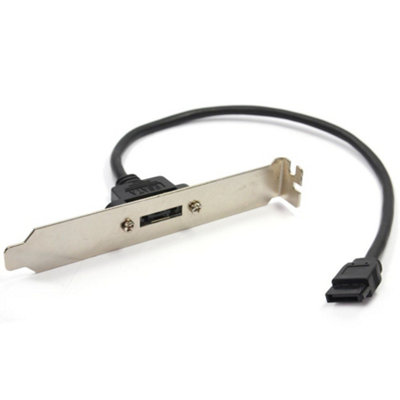 Kenable Esata Pc Backplate Adapter Sata To Esata Socket 1 Port from B&Q