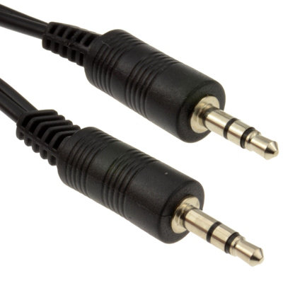 Kenable 3.5mm 3.5 Jack To Audio Jack Sound Cable Lead Pc Mp3 1.2M from B&Q