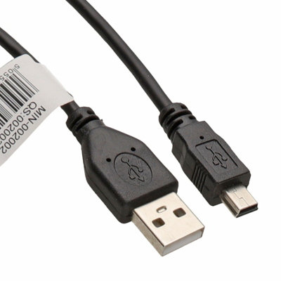 Kenable Usb 2.0 24Awg Hi-Speed A To Mini-B 5 Pin Cable Power & Data Lead 1M from B&Q