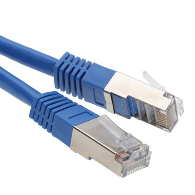 Kenable Network Cat5E Ftp Ethernet Lan Shielded Patch Cable Lead 2M Blue from B&Q