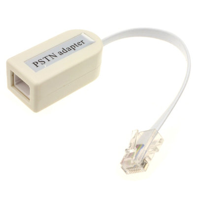 Kenable Rj45 To Bt Socket Adapter For Primary Pstn Master Phone Line from B&Q