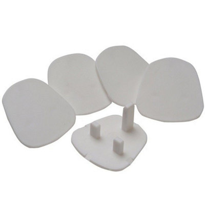 Kenable Safety Plugs For Uk Mains Sockets (5 Pack) from B&Q