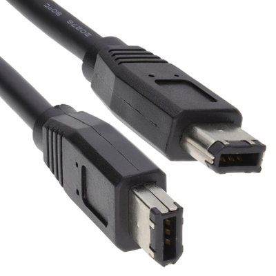 Kenable Firewire Ieee 1394 6 Pin To 6 Pin Cable 1M Lead from B&Q