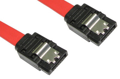 Kenable Locking Straight Sata Plug To Straight Sata Plug Cable Lead 45Cm from B&Q