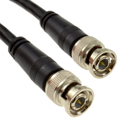 Kenable Bnc Plugs Rg59 75Ohm Cctv Camera Video Cable Lead 0.25M 25Cm from B&Q