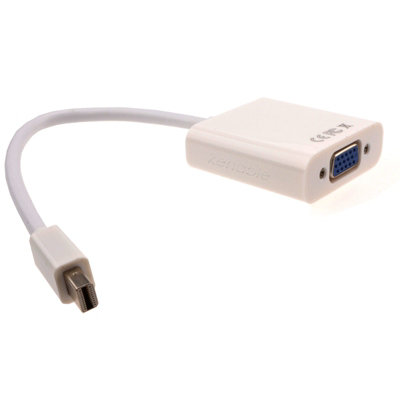 Kenable Mini-Displayport To Vga Svga 15 Pin Hd15 Adapter from B&Q