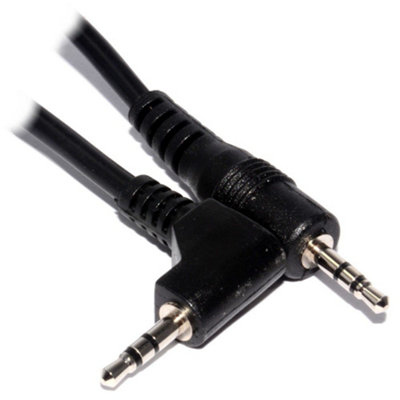 Kenable 2.5mm Stereo Jack Plug To 2.5 mm Right Angled Jack Audio Lead 2M from B&Q