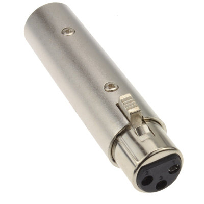 Kenable 5 Pin Dmx Plug To 3 Pin Xlr Female Plug Audio & Lighting Adapter from B&Q