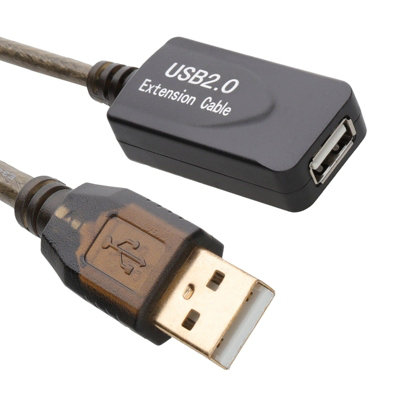 Kenable Newlink Usb 2.0 Hi-Speed Active Repeater Extension Cable Lead 10M