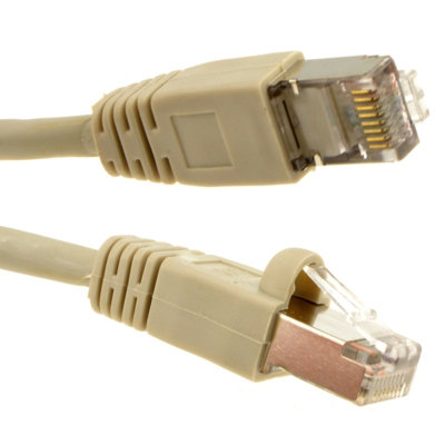 B&Q -  Network Ftp Cat6 Shielded Lszh Gigabit Ethernet Lead Cable 10M