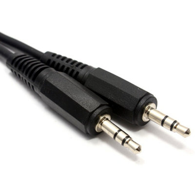 B&Q -  3.5mm Male Audio Jack Plug To Plug Stereo Mini Aux Cable 15M