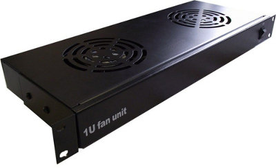 Kenable Fan Tray 1U 19 Inch Rack Mount Data Cabinet 2 Way Cooling from B&Q