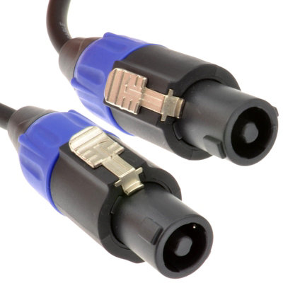 Kenable Pa System Speaker Lead Spk 2 X1.5mm Cable Locking Ends 3M 10Ft from B&Q