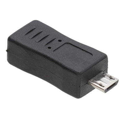 B&Q -  Usb Mini B 5 Pin Socket To Micro Usb Male Plug Adapter Converter