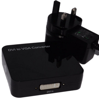 Kenable Dvi-D Digital Input To Vga Analogue Output Video Uk Powered Converter from B&Q