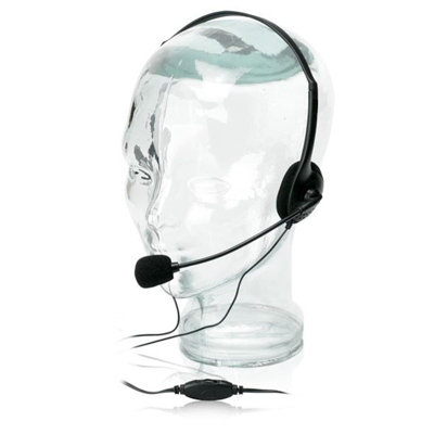Kenable Gembird Live Chat Stereo Headset & Boom Microphone Skype Msn Headphone from B&Q