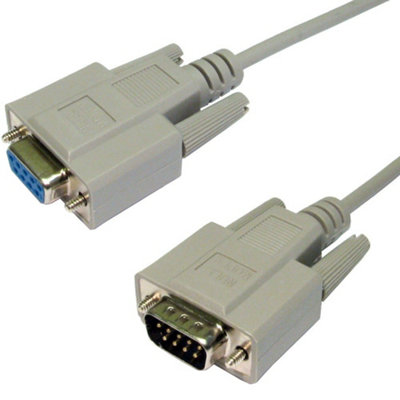 Kenable Serial Rs232 Null Modem Cable Db9F To Db9M 9 Pin2M from B&Q