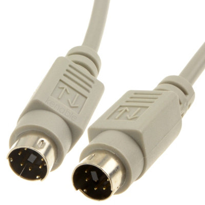 Kenable Ps2 Switchbox Cable 6 Pin Mini Din Male Plug To Plug 10M from B&Q