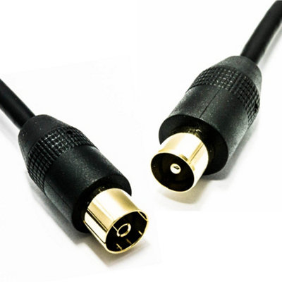 Kenable Rf Tv Aerial Freeview Extension Cable Male To Female Coax Cable 1.5M from B&Q