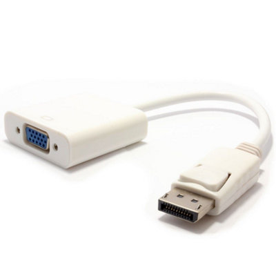 Kenable Displayport Male Plug To 15 Pin Svga Vga Female (Monitor Lead) Adapter from B&Q