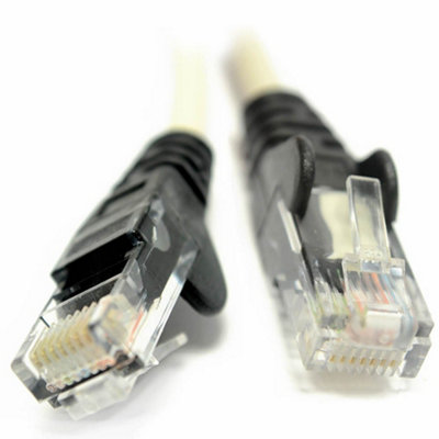 B&Q -  Network Cat5E Cca Crossover Cable Connect Two Pcs Together 5M