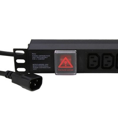 Kenable Pdu C13 Sockets 12 Way With C14 Iec Power Distribution Unit Horizontal 1.8M from B&Q