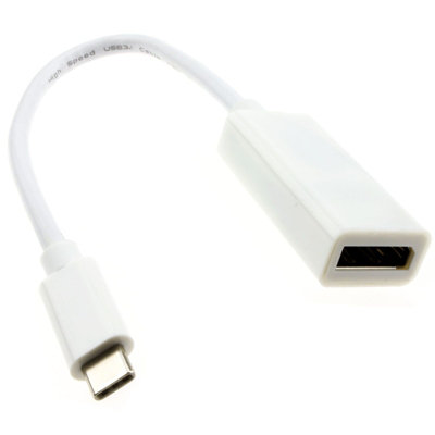 Kenable Usb 3.1 Type C Male Plug To Displayport Socket Cable Adapter 15Cm from B&Q