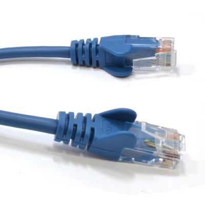 Kenable Blue Network Ethernet Rj45 Cat5E-Cca Utp Patch 26Awg Cable 25Cm 0.25M from B&Q