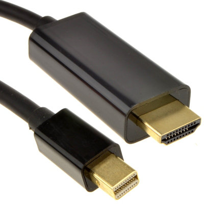Kenable Mini Displayport To Hdmi Cable For Mac To Tv Video & Audio 2M Black
