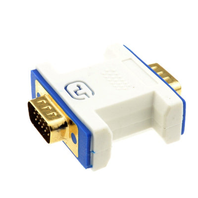 Kenable Pro Vga Coupler Plug To Plug 15 Pin Video Svga Joiner Gender Changer from B&Q