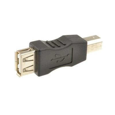 Kenable Usb 2.0 A Socket To Usb B Printer Male Plug Converter Adapter from B&Q