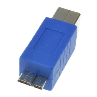 Kenable Usb 3.0 Superspeed Type B Female To Micro B Male 10 Pin Adapter from B&Q