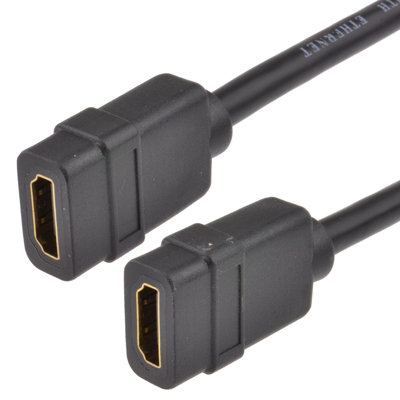 Kenable Hdmi 1.4 Panel Mount Socket Stub For Faceplates Female To Female 15Cm from B&Q