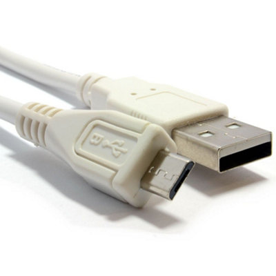 Kenable Hq Shielded Usb 2.0 A To Micro B Data And Charging Cable White 5M from B&Q