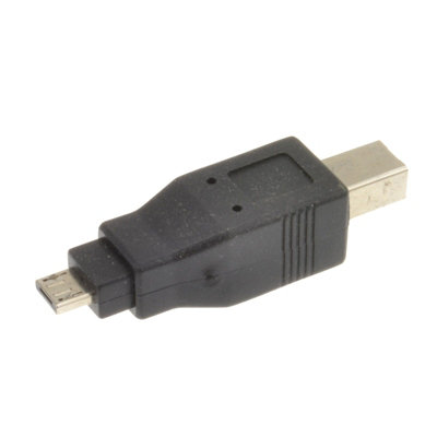 Kenable Usb B Type Male Printer To Micro A Type Male Plug Converter Adapter from B&Q