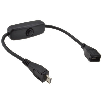 Kenable Usb 2.0 On Off Push Switch For Micro B Android Device Or Raspberry Pi from B&Q