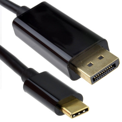 Kenable Usb 3.1 Type C To Displayport Lead Uhd 4K 60Hz Adapter Cable Black 2M from B&Q