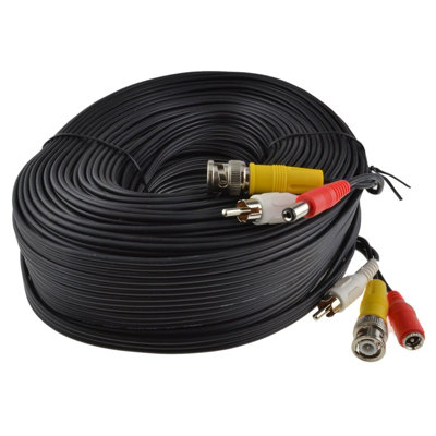 Kenable Cctv Lead Bnc Video Rca Phono Audio And 2.1mm Dc Power Cable 40M from B&Q