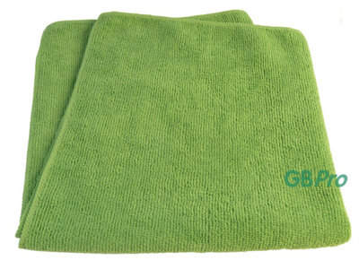Gbpro Eco Premium Microfibre ClothGreen (40 X 40Cm) from B&Q