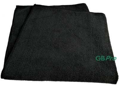 Gbpro Eco Premium Microfibre ClothBlack (40 X 40Cm) from B&Q
