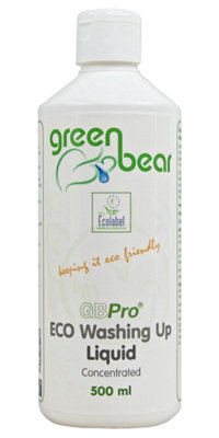 Gbpro Eco Friendly (Concentrated) Washing Up Liquid (Ecolabel) With Degreaser500Ml from B&Q