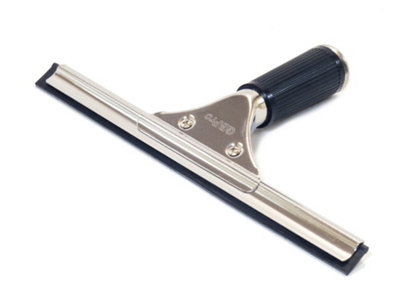 Gbpro Professional Window Squeegee Stainless Wiper 25Cm / 10 InchesUltimate Window Cleaning Equipment from B&Q