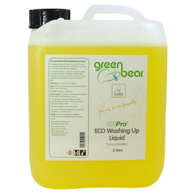 Gbpro Eco Friendly (Concentrated) Washing Up Liquid (Ecolabel) With Degreaser5 Litre Refill from B&Q