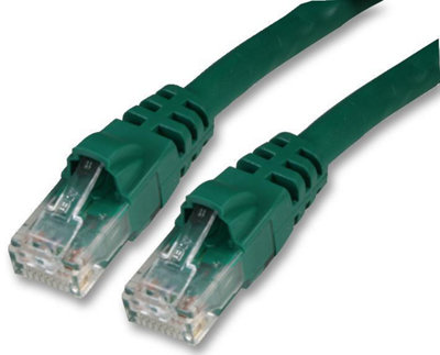 TukRj45 Male To Male Cat6 Ethernet Patch Lead2M Green from B&Q
