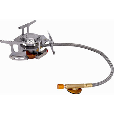 Amos Foldable Mini Outdoor Camping Gas Stove Burner With Automatic Piezo Ignition Mini Foldable Camp Stoves With Travel Case