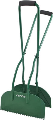 Amos Leaf Grabber Long Handled Heavy Duty Garden Leaf Collector from B&Q