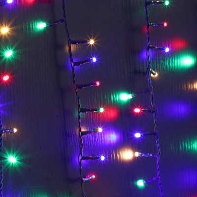 Amos 1000 Led Multi Colour Christmas String Lights With Memory Function Timer from B&Q